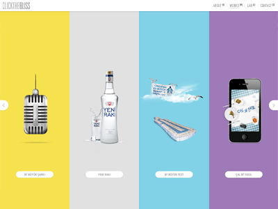 Click The Bliss ui website