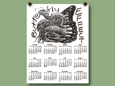 2020 2020 butterfly effect calendar chaos theory downloadable free free download free printable printable