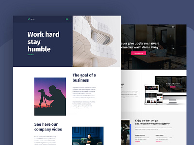 Business Landing Page