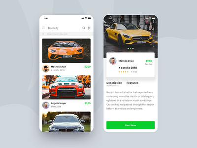 Car booking app app app design awesome car car car booking car search clean clientwork creative ios app photography travel app trend 2019 ui