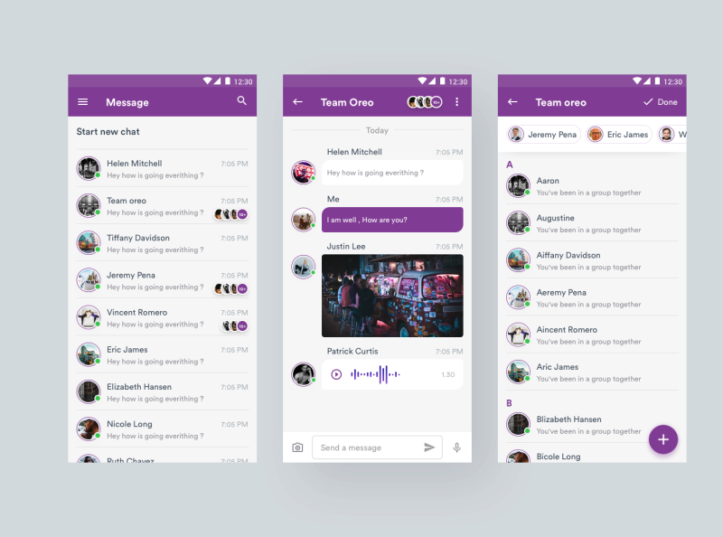 Messaging Apps by Mashok Khan 💯 on Dribbble