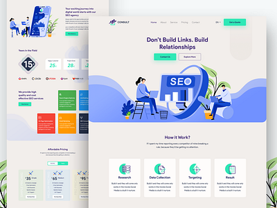 Consult SEO Landing Page