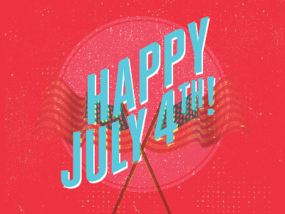 July 4th Holiday Graphic