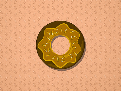 Donut #2 baked goods bakery chocolate dessert donut donut day doughnut food food graphic food illustration