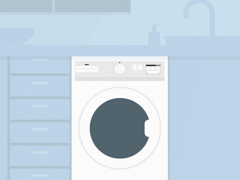Washing machine clothes design graphic illustration laundromat laundry machine washing machine