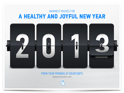 Happy New Year 2013! (+PSD)