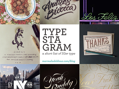 Typestagram Instagram And Dribbble blog ig instagram lettering love letters post type typestagram typography