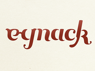 Eynack Site Logo (final) hand lettering illustration illustrator lettering logo typography