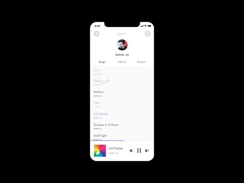 Simple Music Player