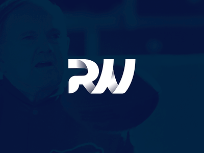 RW Logo custom foundation icon logo r rw symbol typography w