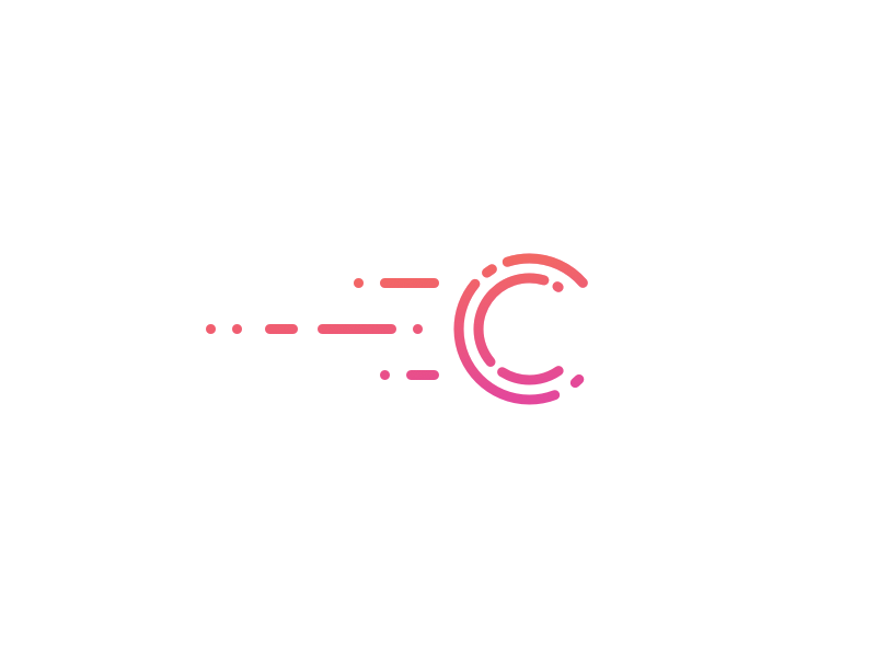 Catch logo symbol icon typography line logotype logo