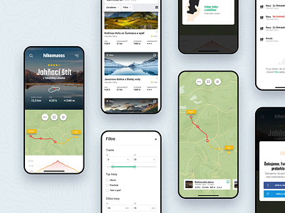 Hikemates responsive 🏔 design mobile responsive ui ux webdesign
