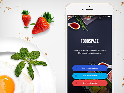 FoodSpace app food ios