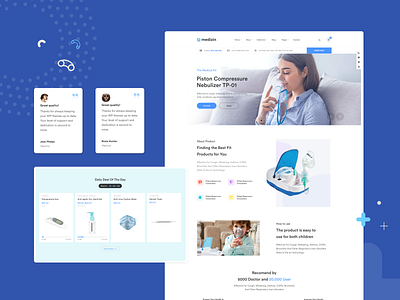 The Medical Kits Homepage - Medizin | Medical Store WP Theme business clinic covid19 creative design hospital medical minimal modern pharmacy psd ui ux webdesign website wordpress