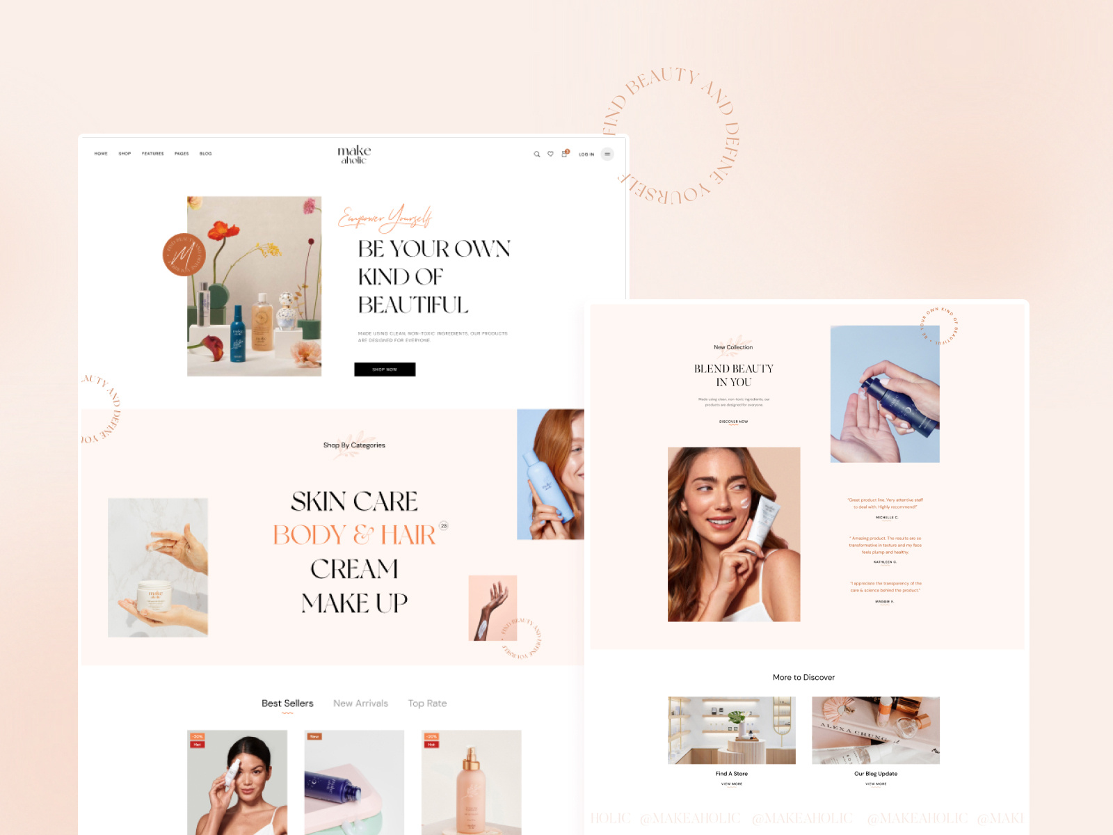 Makeaholic - Cosmetics & Beauty Store Wordpress Theme By Insights On 