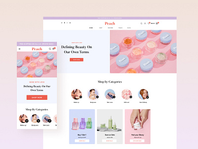 Demo Cosmetics - Beauty | Ecomm WooCommerce WordPress Theme