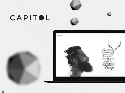 Capitol minimal multipurpose psd wordpress