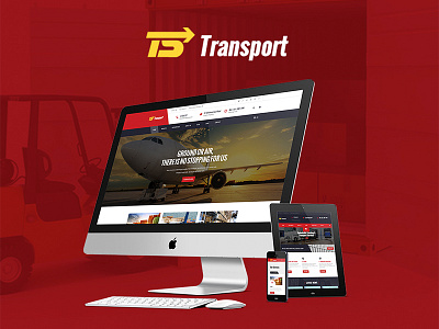 Transpost logistic modern psd transport wordpress