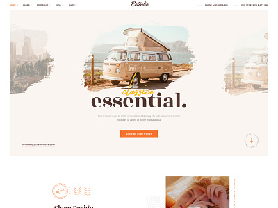 Vintage Retrolie - Vintage Retro Multipurpose WordPress Theme agency blog construction creative creative design creative agency design e commerce floral logo minimal modern multipurpose portfolio psd ui ux webdesign wordpress