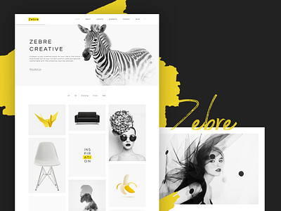 Zebre - Freelancer & Agency Portfolio Minimal WP Theme 2