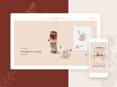 LeArts | WooCommerce WP Theme - Homepage 2