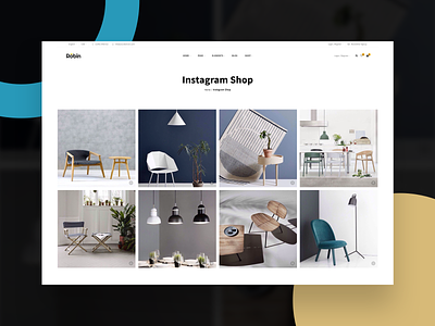 Robin | Furniture Instagram Shop Page