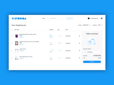 Storiqa sketch ui ux