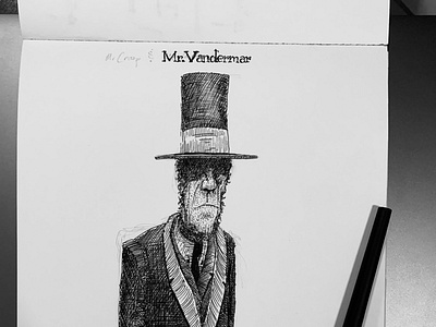 Mr Vandermar, sketch 01