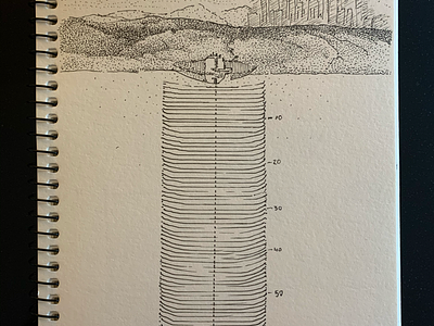 Diagram of a silo books illustration