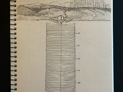 Diagram of a silo