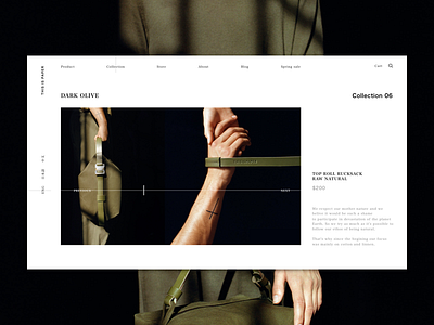 New collection page e commerce minimal shop store ui website