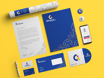 Ghiseul - Brand Identity branding clean colorful fresh iden identity logo minimalistic romania vibrant