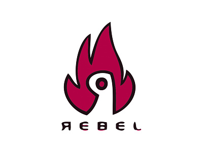 Rebel illustrator logo maurice van der bij