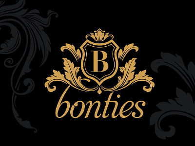 Bonties Logo bonties branding elegant logo shooting