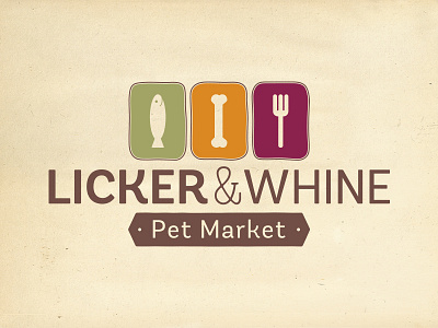Licker & Whine Branding branding cats dogs logo organic pet market pet supply animal premium upscale