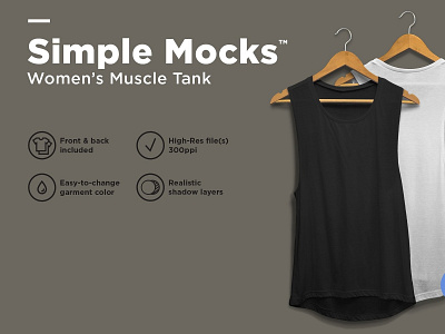 Women's Muscle Tank Mockup bella canvas fashion fitness tank hanging mockup mock mockup muscle tank muscle tank mockup simple mockup streetwear womens womens mockup womens muscle tank mockup