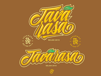 Java Rasa brand font logo