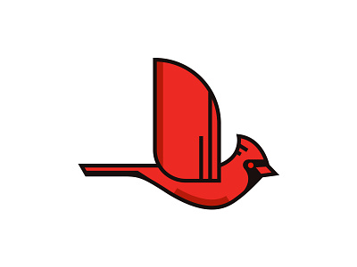 The Cardinal bird cardinal charley harper