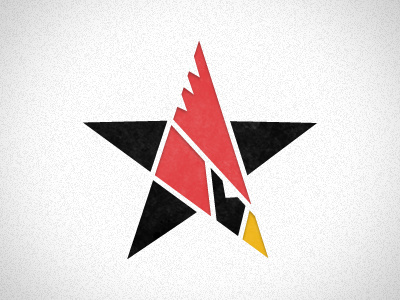 School District Mascot cardinal logo mascot