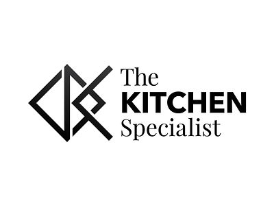The Kitchen Specialist - Logo branding design flat logo minimal typography