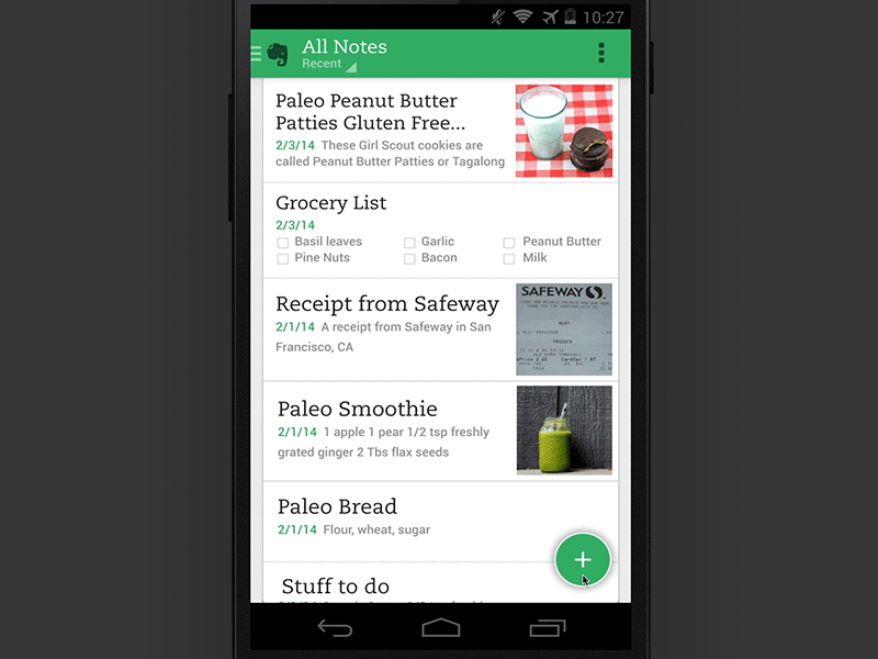 quick note app android