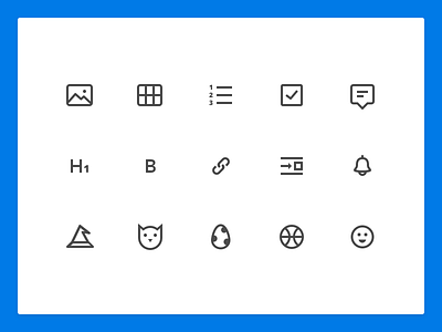 Paper Iconography by James Anderson for Dropbox Design on Dribbble