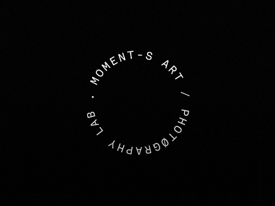 Moments Art / Photography Lab brand identity branding camera camera lens design lens logo logo design logo designer logo mark logotype minimal photographer type typography