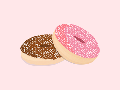 Donuts! design illustration minimal vector
