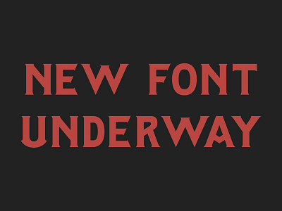 Untitled Font bold new font serif