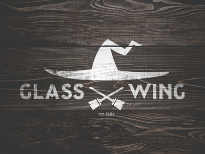 Glass Wing apothecary cusp font free glass vintage wing