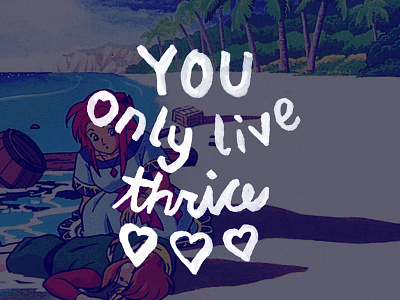 You only live thrice link marker sketches type typography zelda