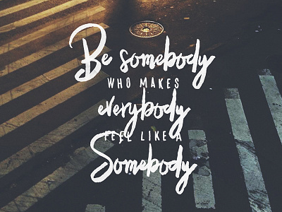 Be somebody lettering marker motivation sketches type