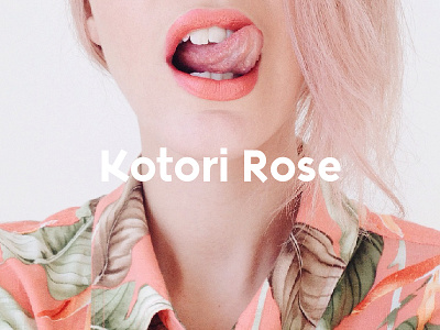 Kotori Rose - Free font! angle font free geometric sans serif typeface typography