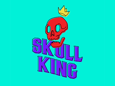 Skull King - Type exploration design illustration king skull type typeface typography vector